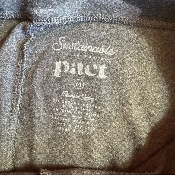 Pact Black Camouflage Leggings - Picture 4 of 7